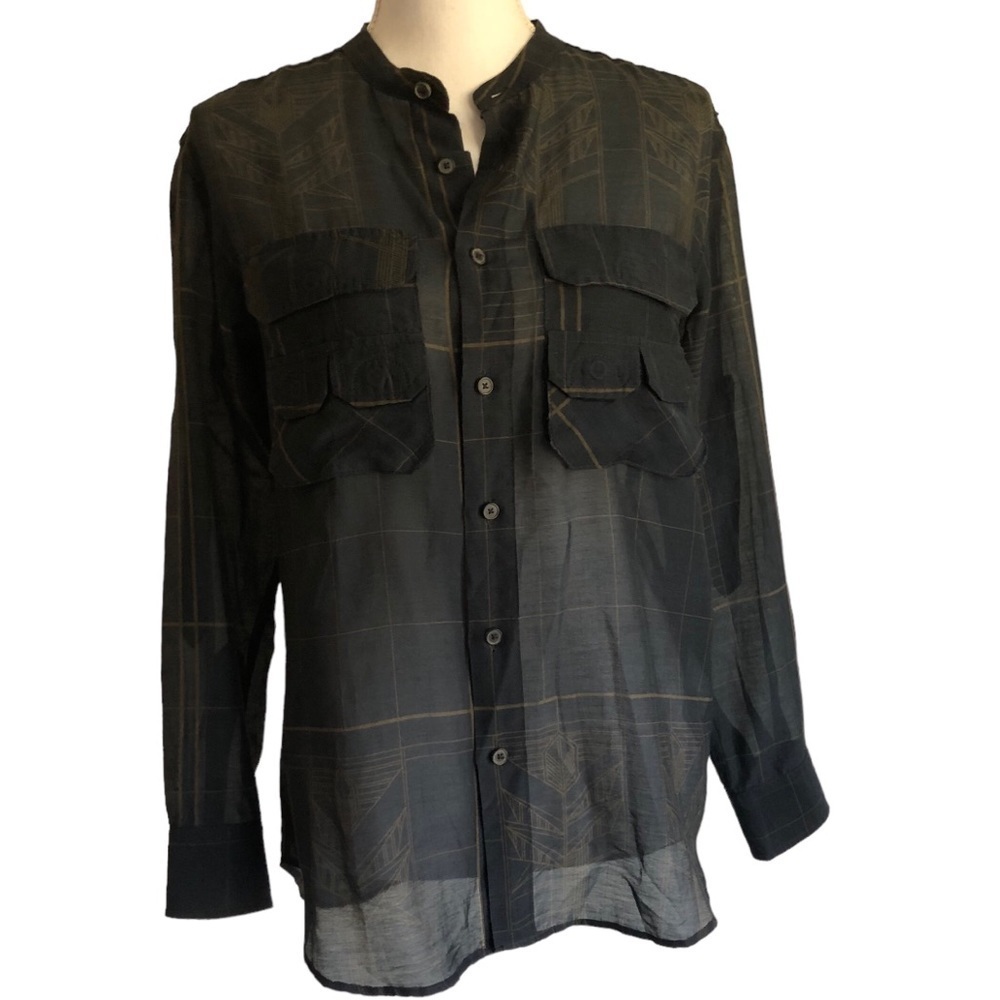 Billy Reid Four-Pocket Safari Shirt